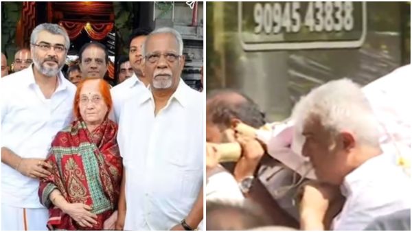 தாயின் உடலை தோளில் சுமந்த அஜித்.. பெசன்ட் நகர் மின்மயானத்தில் தகனம் செய்யப்பட்டது!