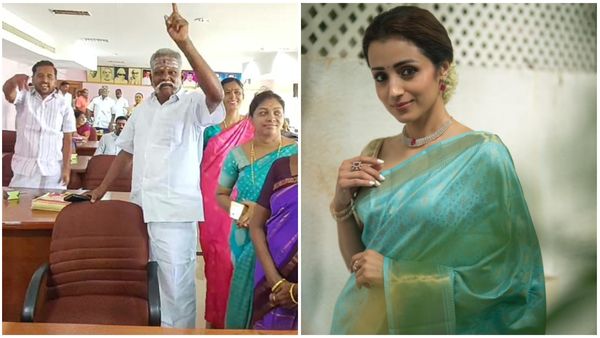 முதல்வர் போட்டோ பக்கத்துல த்ரிஷா போட்டோ வெச்சாகணும்.. மாமன்றக் கூட்டத்தில் கவுன்சிலர் அலப்பறை!