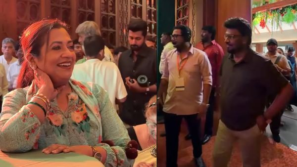 குஷ்பூ மகள் திருமண கொண்டாட்ட வீடியோ.. பாக்யராஜும் பூர்ணிமாவும் எவ்வளவு ஜாலியா இருக்காரு பாருங்க!