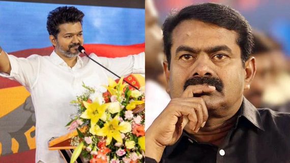 Vijay: நீங்க என்ன ரொம்ப உத்தமரா? விஜய்யை எதிர்த்த சீமானுக்கு எதிராக களமிறங்கிய பிரபல நடிகை! 
