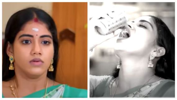 கர்ப்பமாக இருக்கும் இசக்கிக்கு மருந்தில் விஷம்.. சௌந்தரபாண்டி சிக்கினாரா? அண்ணா சீரியல்!