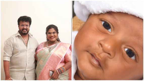 அடடா.. தாத்தாவை போல இருக்கும் பேரன்.. இந்திரஜா சங்கர் குழந்தையின் க்யூட் போட்டோஸ்! 
