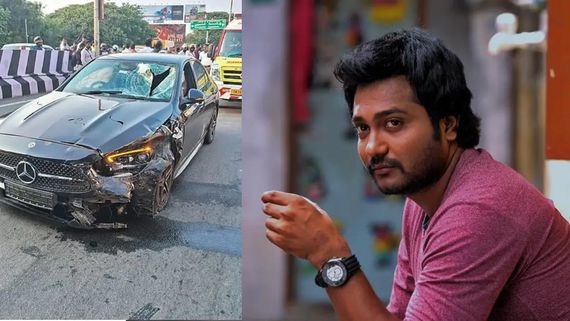 பாபி சிம்ஹாவின் காரை பறிமுதல் செய்த போலீஸ்..  சுக்கு நூறாக நொறுங்கிய கார்.. 4 பேரின் நிலை மோசம்?
