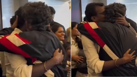 Bison : பைசனுக்கு ரசிகர்கள் கொடுத்த வரவேற்பு.. முத்தங்களை மாறி மாறி கொடுத்துக் கொண்ட ரஞ்சித் - மாரி!