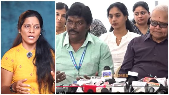  டப்பிங் யூனியன் பாலியல் சர்ச்சை.. அந்த பெண் சொல்வது பொய்..  ராதா ரவி கண்டனம்!