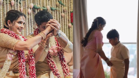 சம்யுக்தாவுக்கு நடந்த 2வது திருமணம்.. மகனை எப்படி ரெடி செய்கிறார் பாருங்க.. மகனும் செம ஹேப்பி 