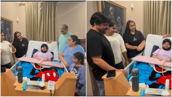 நெப்போலியன் மகனுக்கு இன்ப அதிர்ச்சி கொடுத்த நடிகர்.. தனுஷிடம் நலன் விசாரிப்பு!