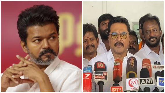  தேர்தலுக்கு பிறகு த.வெ.க இருக்குமா? விஜய்யை கடுமையாக விமர்சித்த சரத்குமார்!