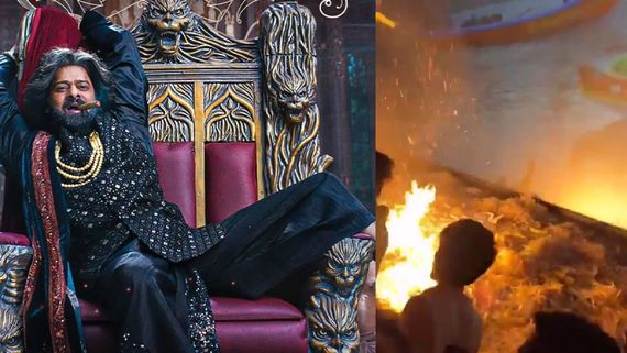 Raja Saab: திரையரங்கில் தீ..  பாதியில் நிறுத்தப்பட்ட தி ராஜா சாப் படம்.. ஓவர் ஆட்டம் போட்ட பிரபாஸ் ரசிகர்கள்