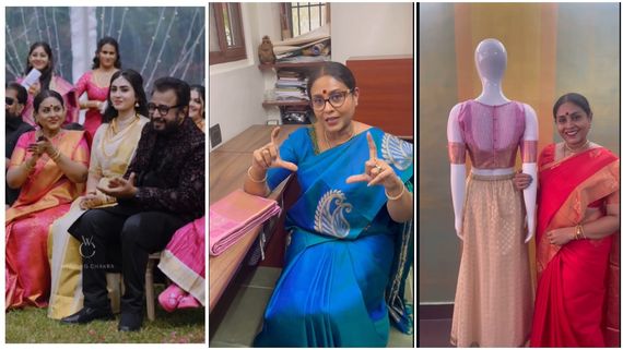  மகளின் கல்யாண புடவை.. தன் கையால் ஜாக்கெட் தைத்து அசத்திய சரண்யா பொன்வண்ணன்.. என்ன மாடல் தெரியுமா?