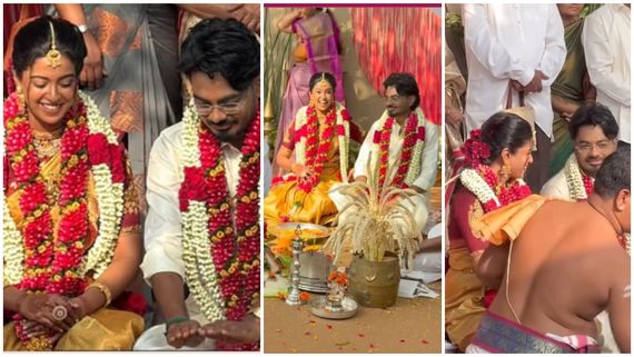 காதலரை கரம் பிடித்த பாரதி கண்ணம்மா சீரியல் நடிகை.. கலந்து கொண்ட சீரியல்கள் நடிகர்கள்!