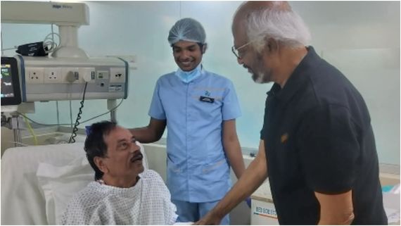 எச்.ராஜாவை நேரில் சென்று நலம் விசாரித்த ரஜினிகாந்த்!