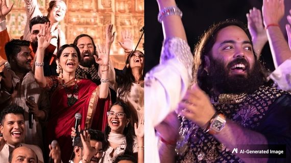 ஜாம்நகர் ஃபேஷன்: நீதா அம்பானியின் சிவப்பு புடவை ஏன் வைரல்? இவ்வளவு விஷயம் இருக்கா? 
