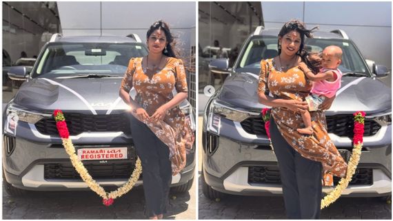 சொகுசு கார் வாங்கிய நடிகை கேப்ரியல்லா.. மிரள வைக்கும் காரின் விலை! 