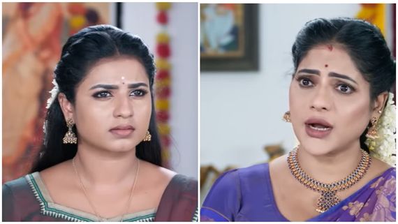 இந்த கல்யாணம் நடக்காது.. சாமுண்டீஸ்வரியை அலறவிட்ட ரேவதி..கார்த்திகை தீபம்!