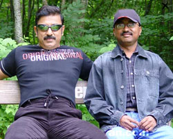 Saran with Kamal Saran with Kamal