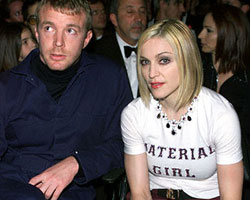 Madonna and Ritchie