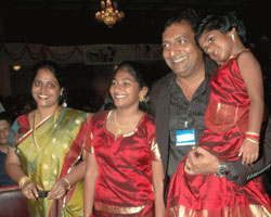 Prakashraj with family