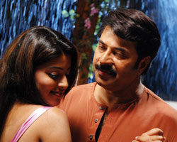 Mammootty with Sneha