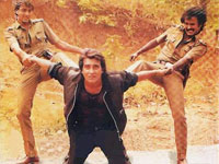 Rajini, Vinod and Sanjay Dutta Rajini, Vinod and Sanjay Dutta