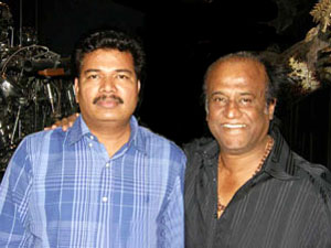 Shankar with Rajini Shankar with Rajini