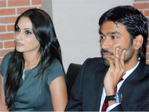 Dhanush and Aishwarya Dhanush and Aishwarya