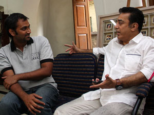 Kamal blesses debutant director Kamal blesses debutant director