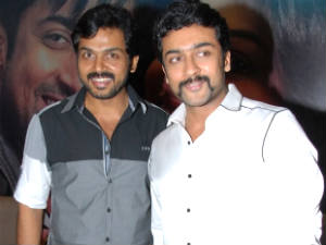 Karthi and Suriya Karthi and Suriya