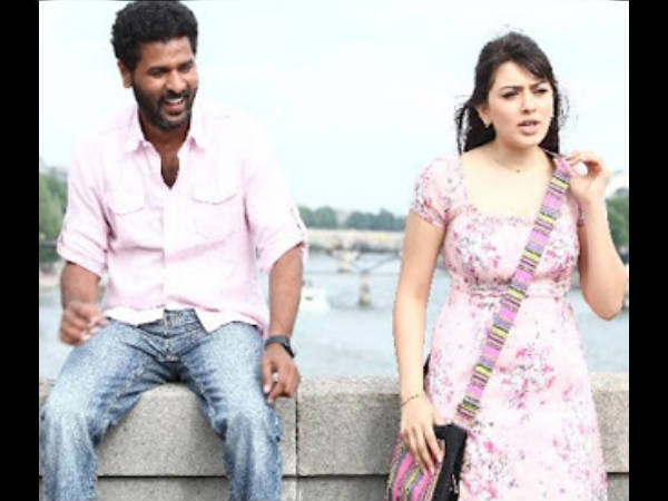 ஹன்சிகாவை காதலிக்கும் பிரபுதேவா ஹன்சிகாவை காதலிக்கும் பிரபுதேவா