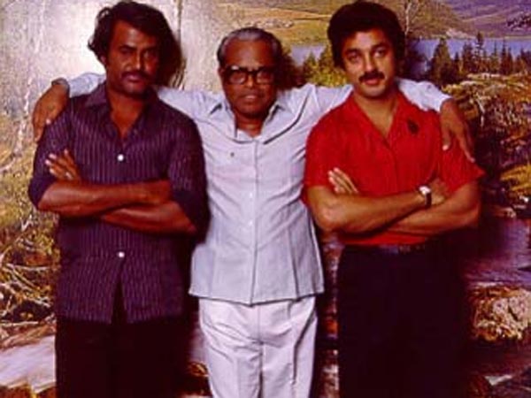 கே.பாலச்சந்தர், கமலுடன் ரஜினி