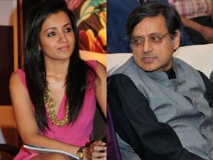 Trisha and Sashi Tharoor Trisha and Sashi Tharoor