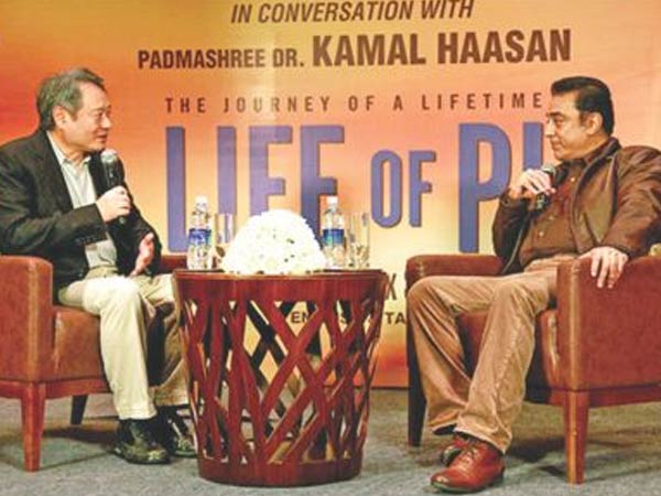 கமலை புகழ்ந்து தள்ளிய ஆங் லீ