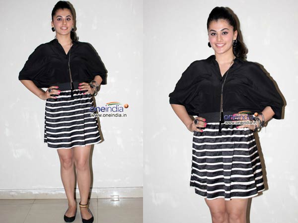 மும்பை கல்லூரியில் டாப்ஸி