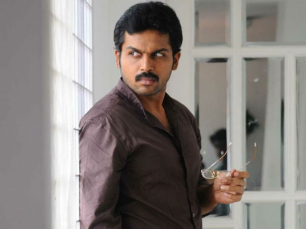 வீடியோவில் கதை கேட்ட கார்த்தி