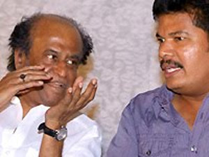 Rajini with Director Shanker Rajini with Director Shanker