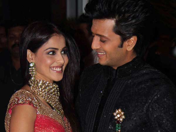 ரிதேஷ் தேஷ்முக்குடன் திருமணம்