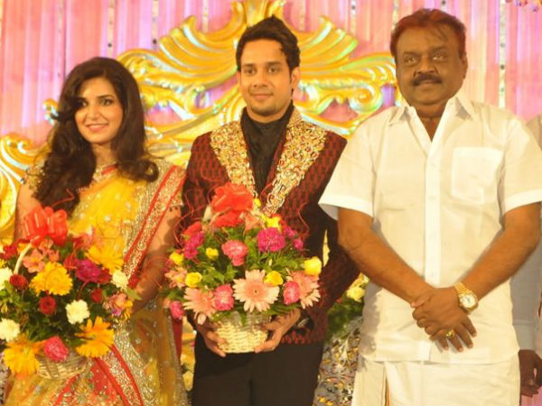 விஜயகாந்த் நேரில் வாழ்த்து