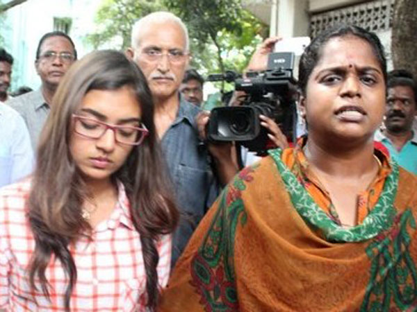 Nazria files complaint on Sargunam