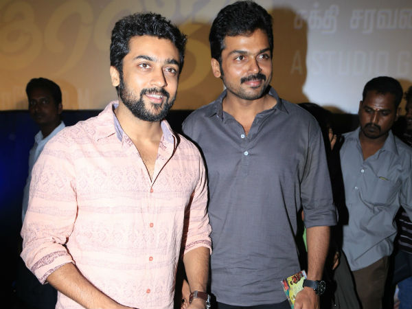 Karthi imitates Prabhu in All in All Azhaguraja