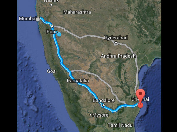 புனே - சென்னை