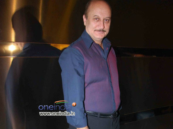 நடிகர் அனுபம் கேர்....