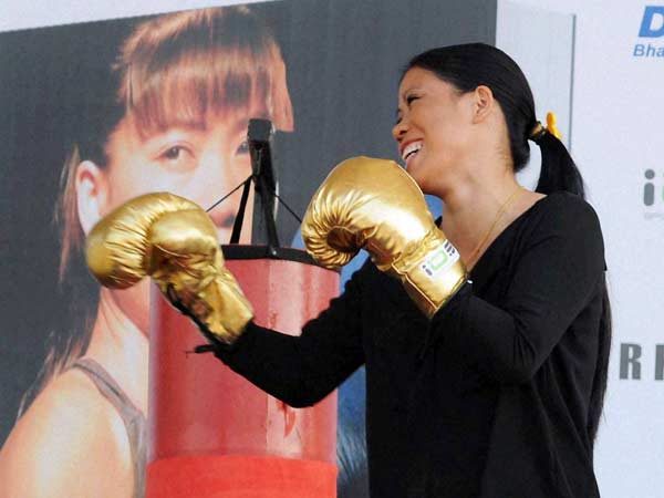 மேரி கோமுடன்