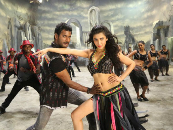 Poojai will be hit more theaters in Andhra than Tamilnadu