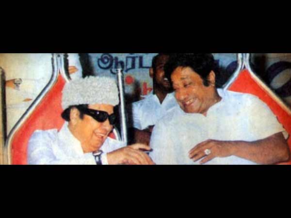 சிவாஜி, எம்.ஜி.ஆருடன்