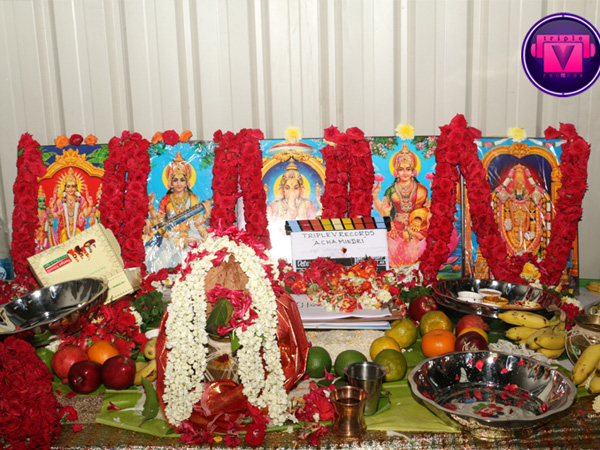 Vijay Vasanth's Achamindri launched with pooja