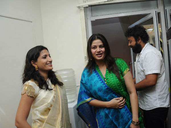 Actress Santhoshi becomes designer