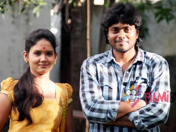 Nisha's homely appearance in Kurangu Kaila Poomalai