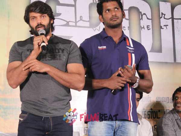 பழி போடும் விஷால்