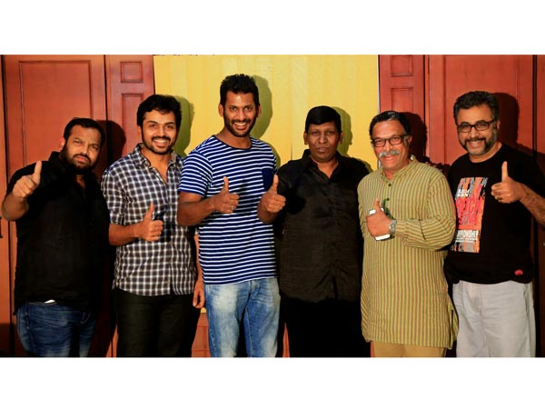 Pandavan Ani's non stop campaign for Nadigar Sangam election