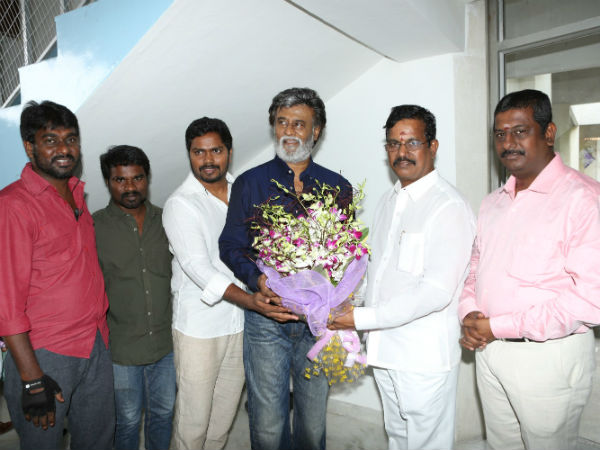 Rajini's Kabali shooting starts with simple pooja